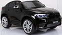 Wingo BMW X6M LUX (2-местный, усиленный аккумулятор, черный)