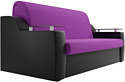 Лига диванов Сенатор 100716 100 см (фиолетовый/черный)