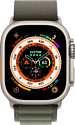 Apple Watch Ultra LTE 49 мм (титановый корпус, текстильный ремешок размера L)