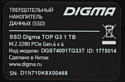 Digma Top G3 1TB DGST4001TG33T