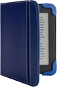 iPearl mCover Leather Case for Barnes & Noble Touch 6-inch Blue