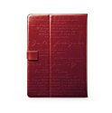 Zenus Lettering Diary Wine for Samsung Galaxy Tab 3 10.1