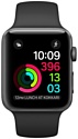 Apple Watch Series 2 38mm Space Gray with Black Sport Band (MP0D2)