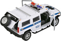 Технопарк Hummer H2 Полиция HUM2-12SLPOL-WH