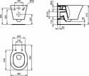 Ideal Standard Connect Air E005401 (без сиденья)