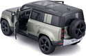 Bburago Land Rover Defender 2022 18-21101 (серебристый)