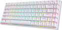 Royal Kludge RK84 ISO RGB white, RK Red Royal Kludge RK84 ISO RGB white, RK Red