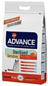 Advance (3 кг) Cat Sterilized Sensitive лосось и ячмень