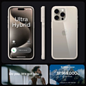 Spigen Ultra Hybrid для iPhone 15 Pro Max ACS07209 (серый)