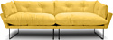 Brioli Анико из 2 частей трехместный (V13/желтый)