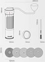MHW-3BOMBER R3 Manual Coffee Grinder G5847B MHW-3BOMBER R3 Manual Coffee Grinder G5847B
