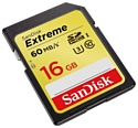 Sandisk Extreme SDHC UHS Class 3 60MB/s 16GB