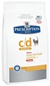 Hill's Prescription Diet C/D Multicare Feline Chicken dry (10 кг)