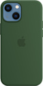 Apple MagSafe Silicone Case для iPhone 13 mini (зеленый клевер)