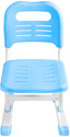 Anatomica Avgusta + стул + выдвижной ящик + светильник + подставка (белый/голубой)