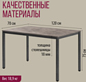 Millwood Сеул Л 120x80x75 (бетон/графит)