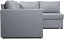 Divan Мансберг Textile Grey (правый, рогожка, серый)