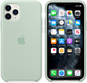 Apple Silicone Case для iPhone 11 Pro Max (голубой берилл)