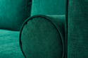 Divan Динс Velvet Emerald 210 см (велюр, зеленый)