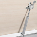 Anatomica Study-80 + стул + выдвижной ящик с серым стулом Lux-01 (клен/серый)