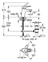 Grohe Eurostyle 33558LS3