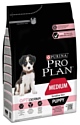 Purina Pro Plan (3 кг) Medium Puppy сanine Sensitive Skin Salmon with Rice dry