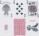 United States Playing Card Company Ellusionist Knights Red 120-ELL26