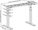 Smartstol Slim 120x80x1.8 (белый/белый)