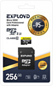 Exployd Premium Series microSDXC 256GB EX256GCSDXC10UHS-1-ELU3 (с адаптером)