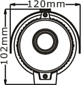 Optimus AHD-H012.1(2.8-12) (36 ИК-диодов)