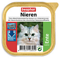 Beaphar (0.1 кг) 16 шт. Beaphar Полнорационная диета (паштет) Nieren Ente с уткой для кошек