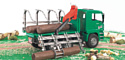 Bruder MAN Timber truck with loading crane 02769