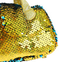 Мой Питомец Собачка в золотой сумочке из пайеток CT-AD191170-GOLD