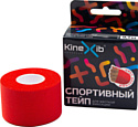 Kinexib Спортивный жесткой фиксации 3.8 см x 9.1 м (красный)