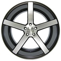 Sakura Wheels 9140 10.5x20/5x112 D73.1 ET35 Черный с полировкой