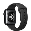 Apple Watch Edition 42mm Space Black with Black Sport Band (MLC82)