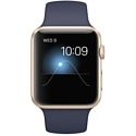 Apple Watch Sport 42mm Gold with Midnight Blue Sport Band (MLC72)