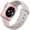 Apple Watch Sport 42mm Rose Gold with Stone Sport Band (MLC62)