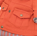 Basik & Co Басик в оранжевой куртке и штанах 25 см Ks25-148