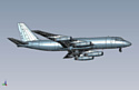 Eastern Express Авиалайнер Convair 880 TWA EE144144-2