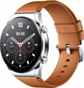 Xiaomi Leather для Xiaomi Watch S1 (коричневый)