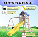 National Tree Company С качелями гнездо IgroWoods ДКНП-4 (не окрашен)