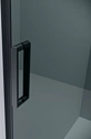 Grossman Classic 110x90x195 120.K33.04.1190.21.10 (черный матовый/тонированное стекло)
