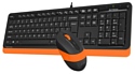 A4Tech F1010 black-orange USB