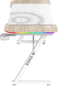 Zone51 Trine 140 RGB Wood/White