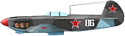 ARK models AK 48002 Советский истребитель Як-9ДД