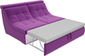 Лига диванов Холидей люкс 105617 (микровельвет, фиолетовый)