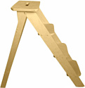 Wood Step SFK-4(L) (4 ступени, бежевый)