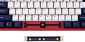 Leopold FC750R BT White Blue Star Cherry MX Silent Red (без кириллицы)