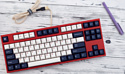 Leopold FC750R BT White Blue Star Cherry MX Silent Red (без кириллицы)